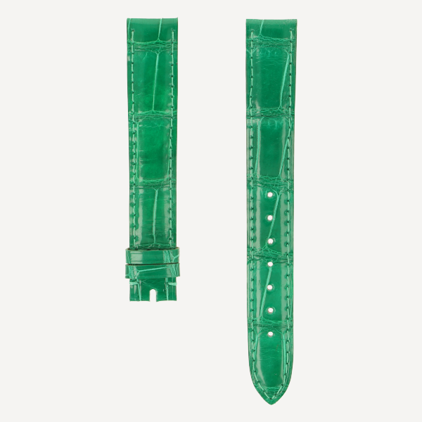 Alligator FC brillant Classic, Breite 15/14, Länge 115/85, Farbe brillantgrün, Ton in Ton