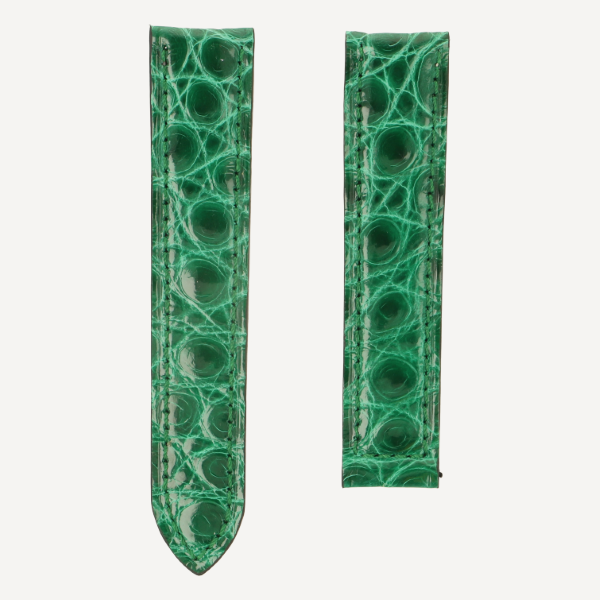 Alligator FC brillant Deployante FS, Breite 17/16, Länge 90/75, Farbe brillantgrün, Ton in Ton