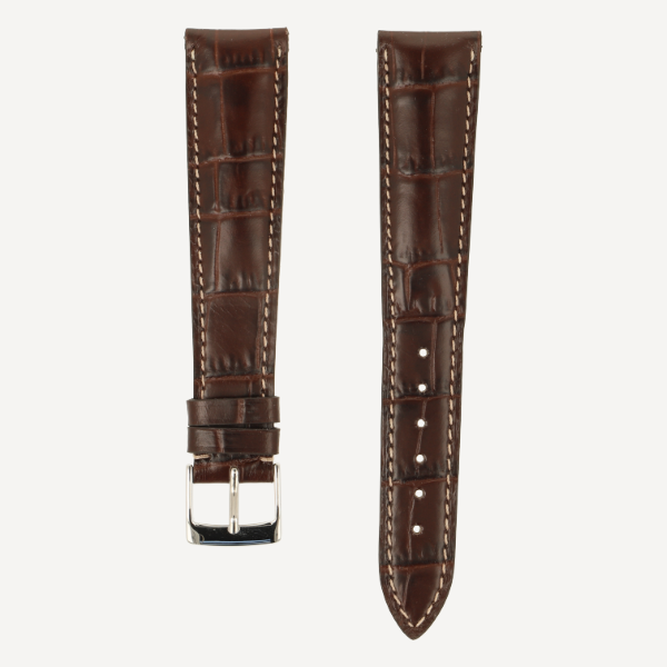 Alligator Grain Classic Full Cut Matt Kontrastnaht