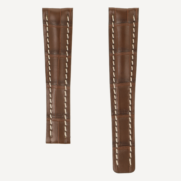 Alligator FC matt Chronogrande FS, Breite 20/16, Länge 110/90, Farbe chocolat