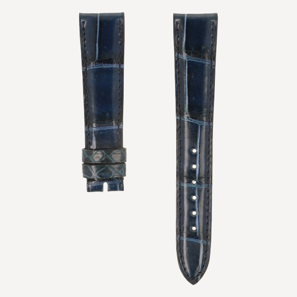 Alligator FC brillant Classic, Breite 17/14, Länge 105/70, Farbe dunkelblau, Ton in Ton
