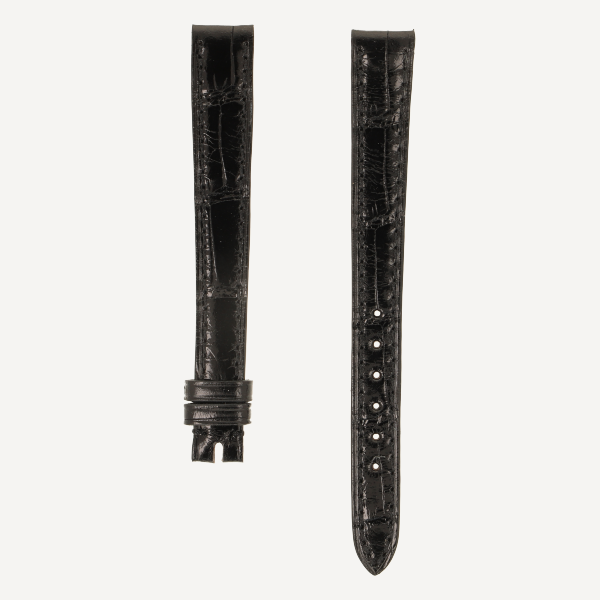 Alligator FC brillant Classic, Breite 12/10, Länge 105/85, Farbe schwarz, Ton in Ton