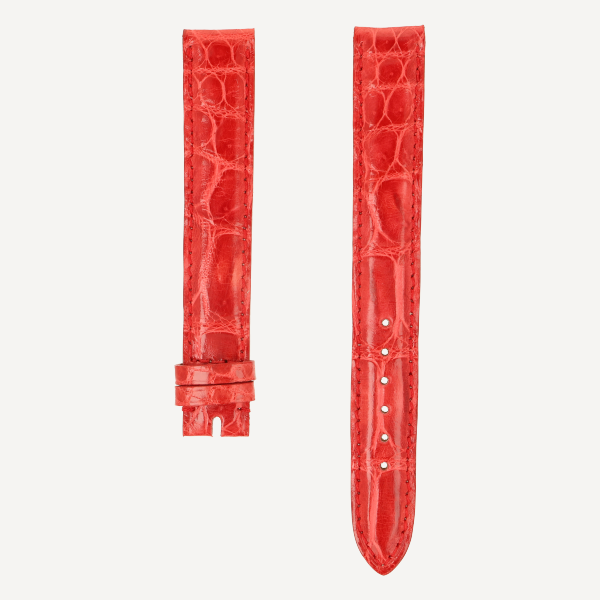 Alligator FC brillant Classic, Breite 15/14, Länge 115/85, Farbe brillantrot, Ton in Ton